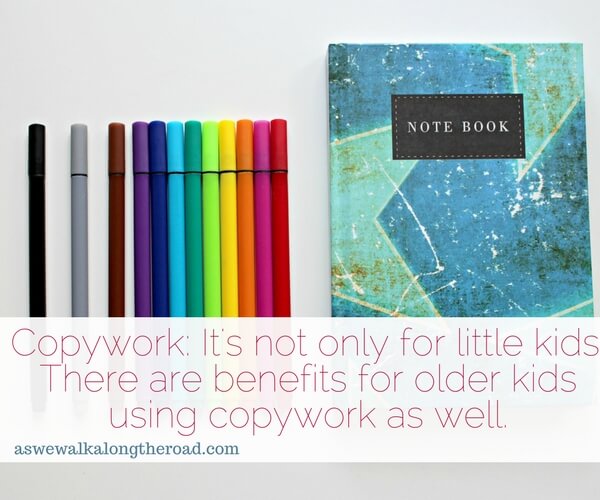 Copywork for older kids Copywork for older kids