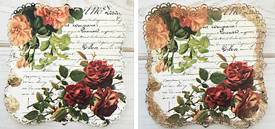 Bloom Etcetera Tag, Funkie Junkie Boutique, Tim Holtz Collage Paper, Emerald Creek Powders, Tutorial, Maggi Harding Etcetera Tag Tutorial by Maggi Harding for The Funkie Junkie Boutique