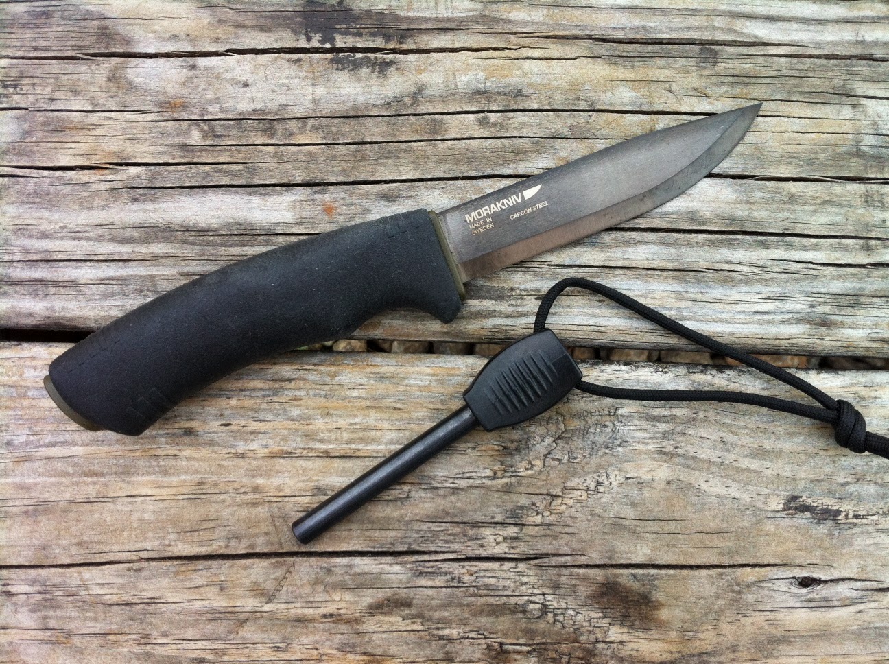 Black Scout Survival Mora Bushcraft Survival Black Knife Review