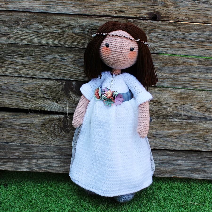 Amigurumi personalizado Primera Comunión
