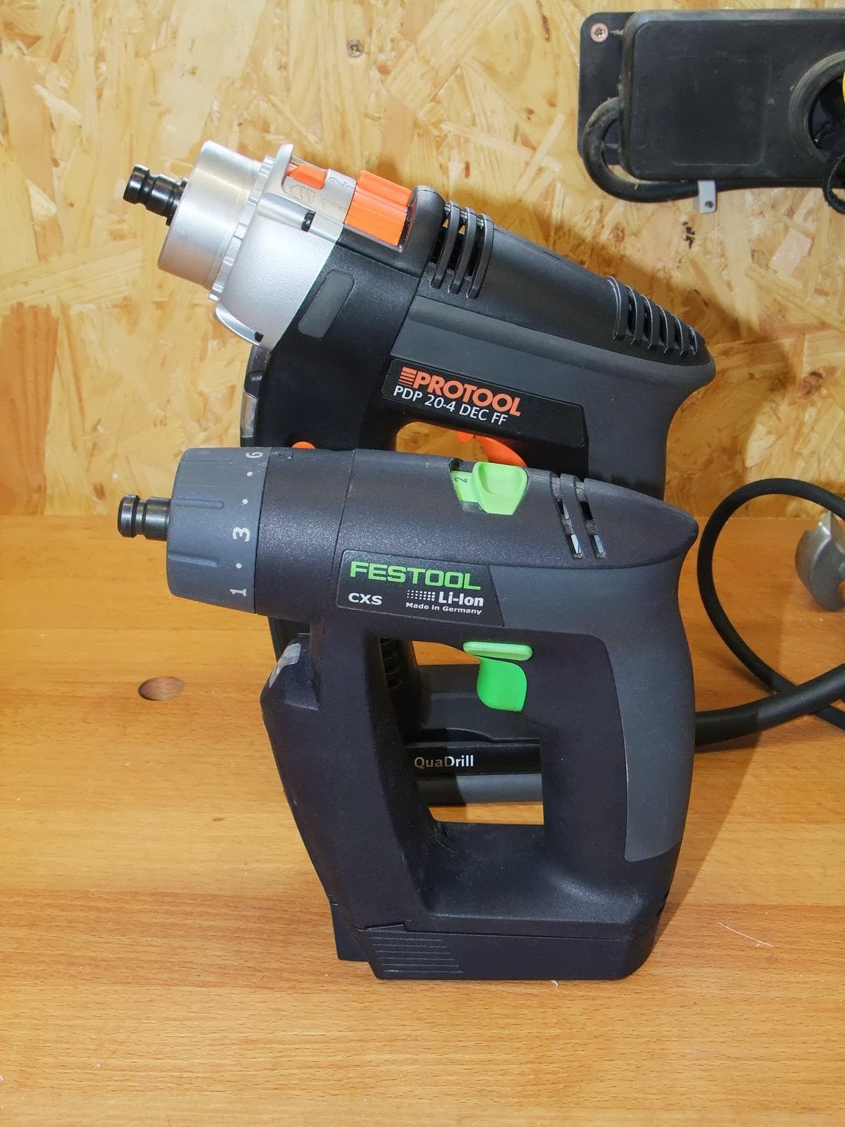 Michas Holzblog: Neuzugang in der Werkstatt - Protool QuaDrill PDP 20-4 ...