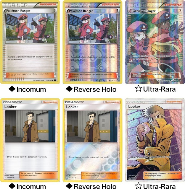 Diferentes Tipos de Cartas Ultra Raras!