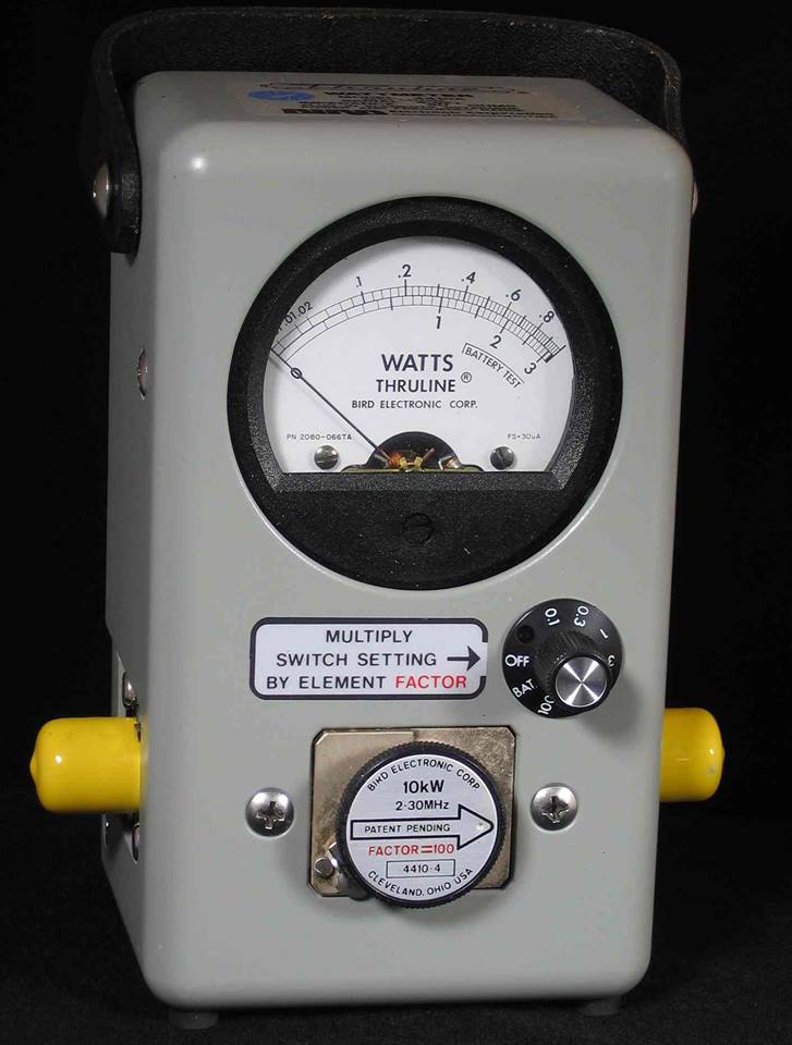 RADIO TENGKORAK BAGAIMANA CARA MENGGUNAKAN THRULINE WATT METER SEBAGAI