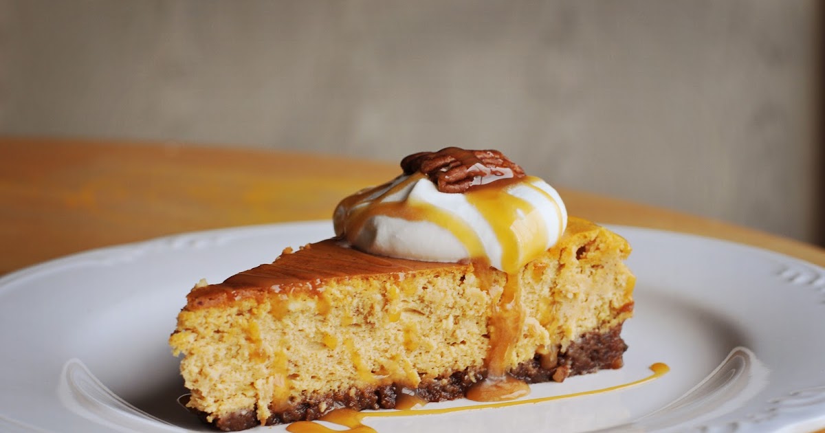 Barefoot and Baking: Pumpkin Cheesecake with Pecan-Gingersnap Crust