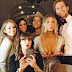 Kaley Cuoco's cleavage baring Tommy Hilfiger dress at 2017 Golden Globes