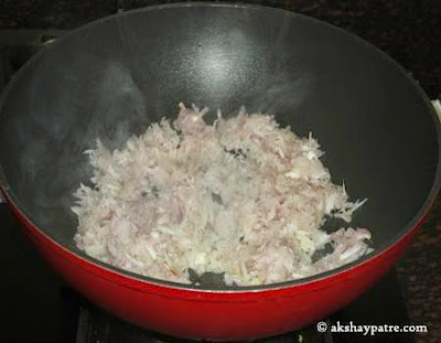 fried onions to make veg kurma
