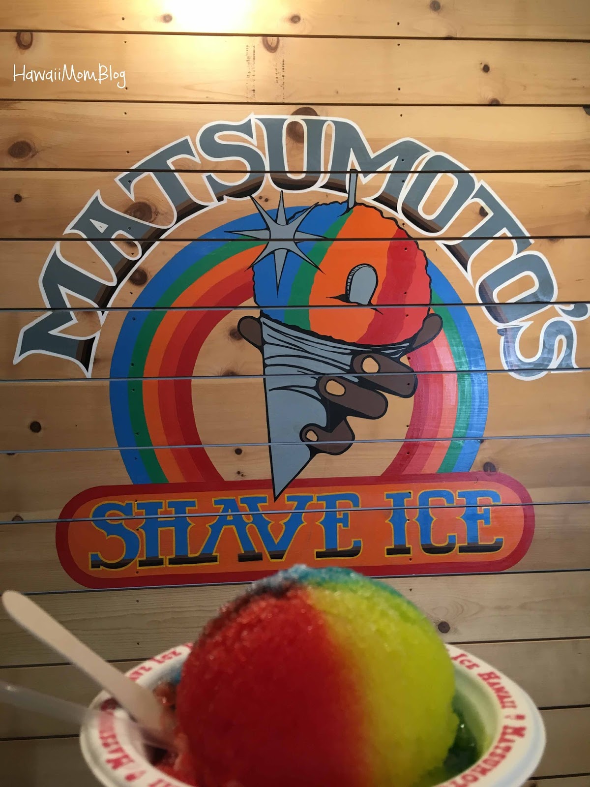 Hawaii Mom Blog Matsumoto Shave Ice