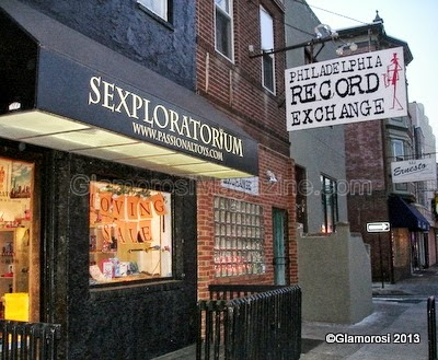 Sexploratorium and Philadelphia Record Exchange, South Street area in Philadelphia