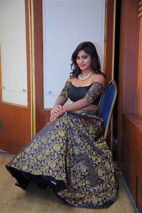 Priya Augustin at Roshini C/o Thoorpu Gadhi Audio Release