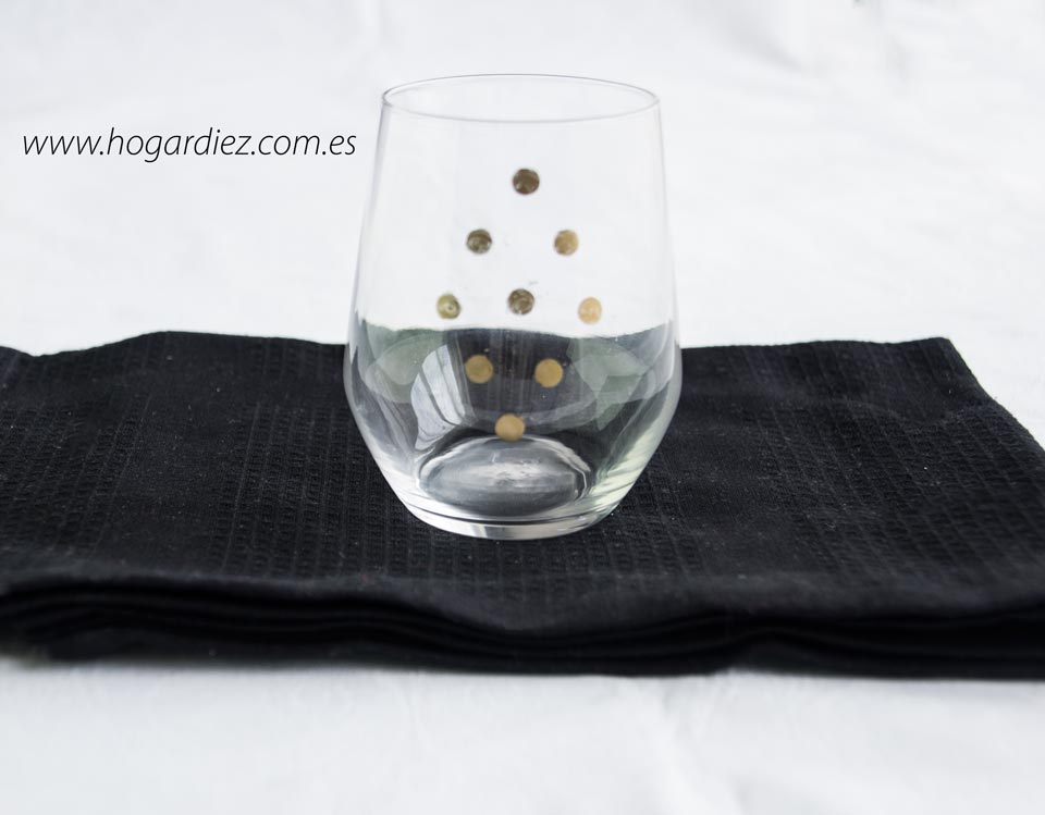 DIY para tus vasos de cristal