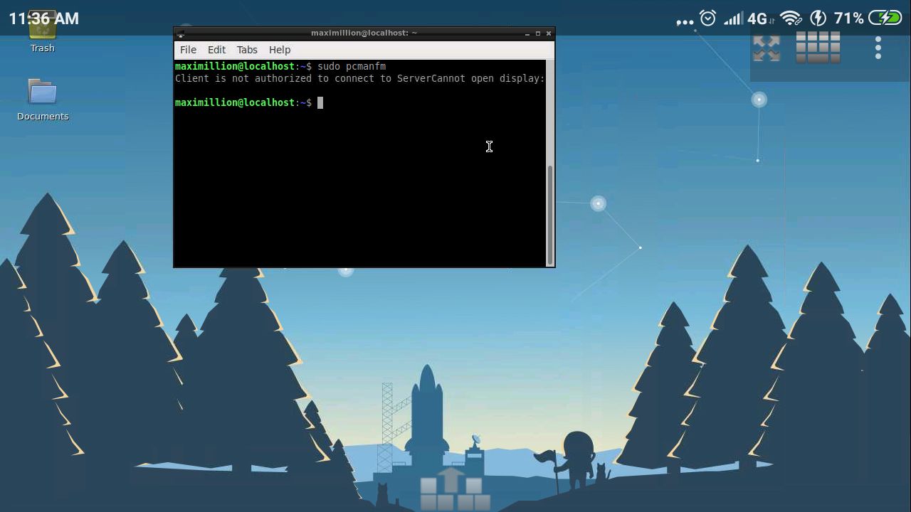 Open File Manager as Root in Ubuntu UserLAnd Fosslicious
