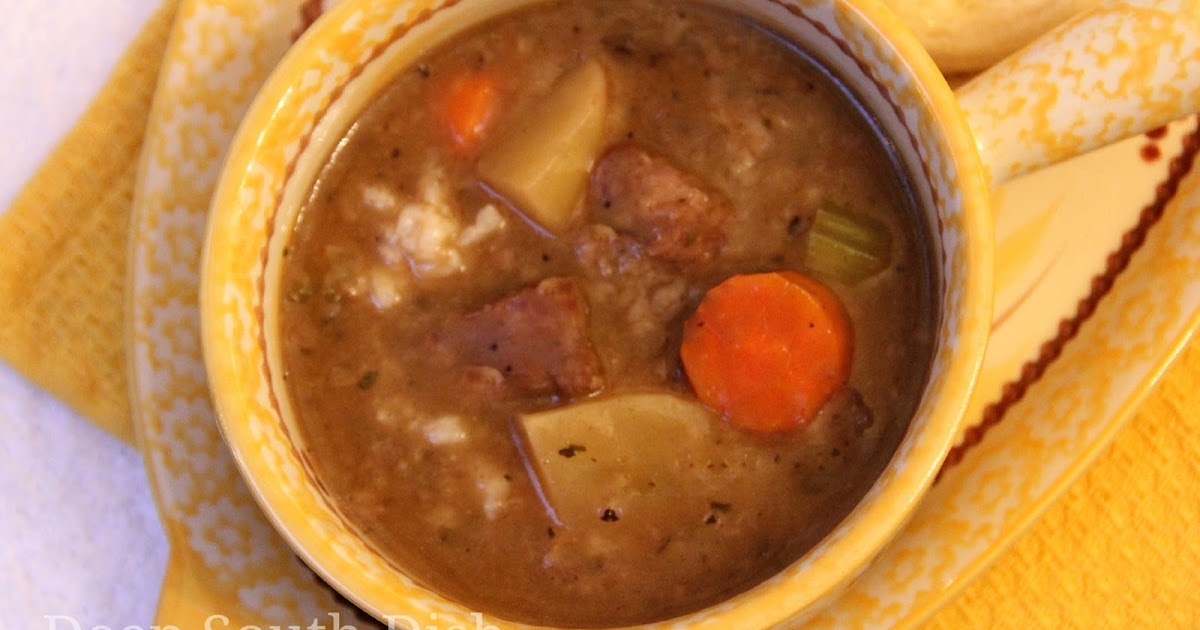 Deep South Dish Hearty Slow Cooker Beef Stew