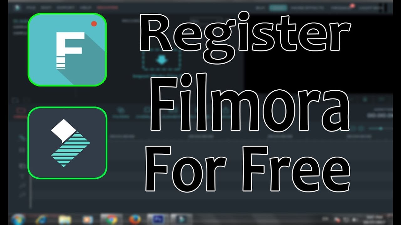 wondershare filmora version 7.8.9 registration code