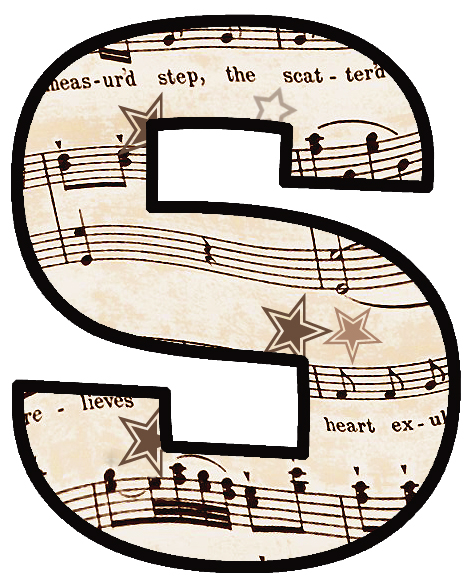 clip art alphabet music - photo #10
