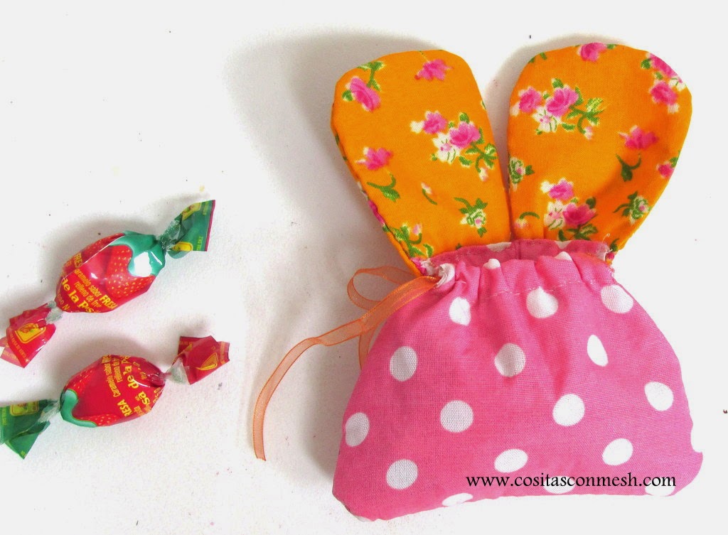 Como Hacer Bolsitas De Conejo Para Regalo De Pascua | Todo Manualidades