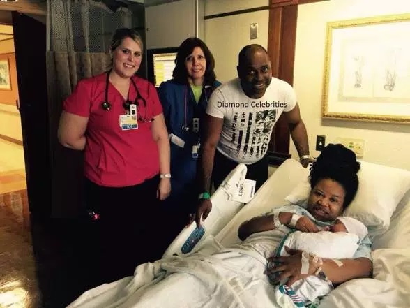 Actor Kenneth Okonkwo & Wife Welcome First Child After 9 Years Of Marriage