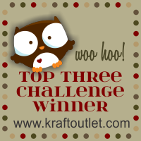 I won Top 3 Challenge Lacie Card