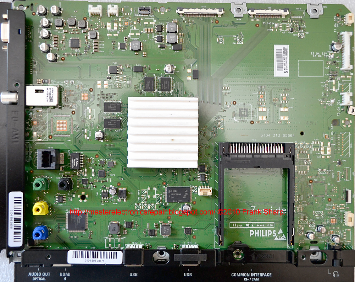 Master Electronics Repair ! REPAIR / SERVICING TV PHILIPS 55PFL6007T