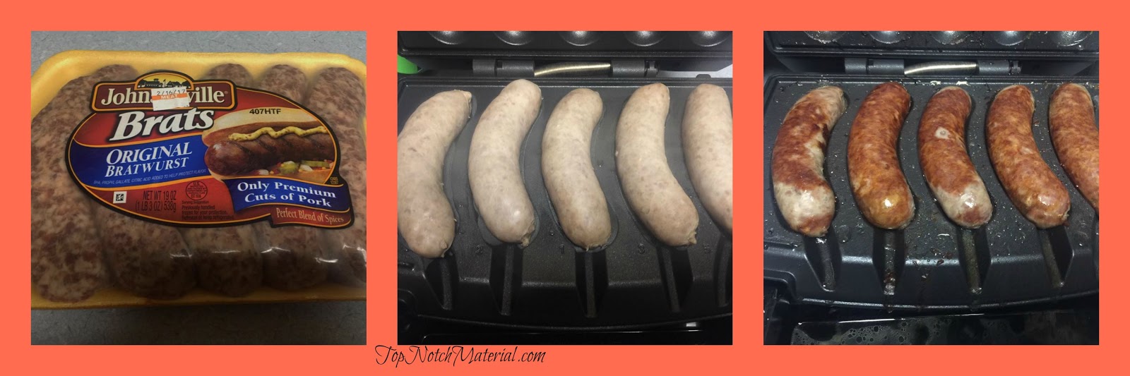 Top Notch Material Sizzling Sausage Grill