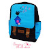 Medium Ransel Series "Singing Blue"