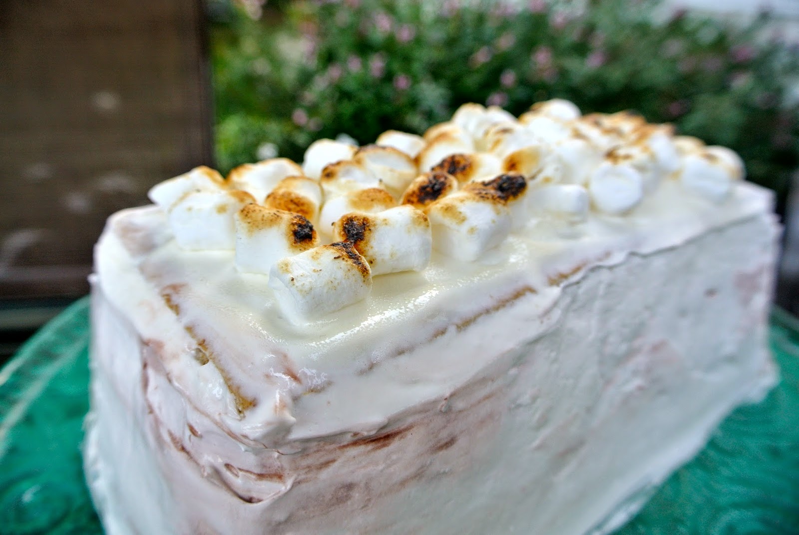 What Gina Says S'Mores Ice Box Cake