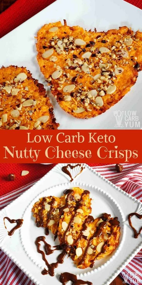 LOW CARB/KETONutty Oven Baked Cheese Crisps Recipes Today