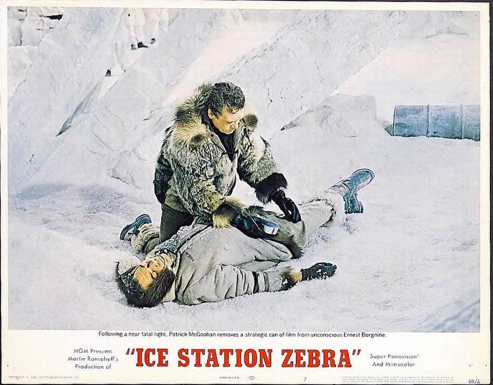 100 Years of Cinema Lobby Cards Ice Station Zebra (1968)