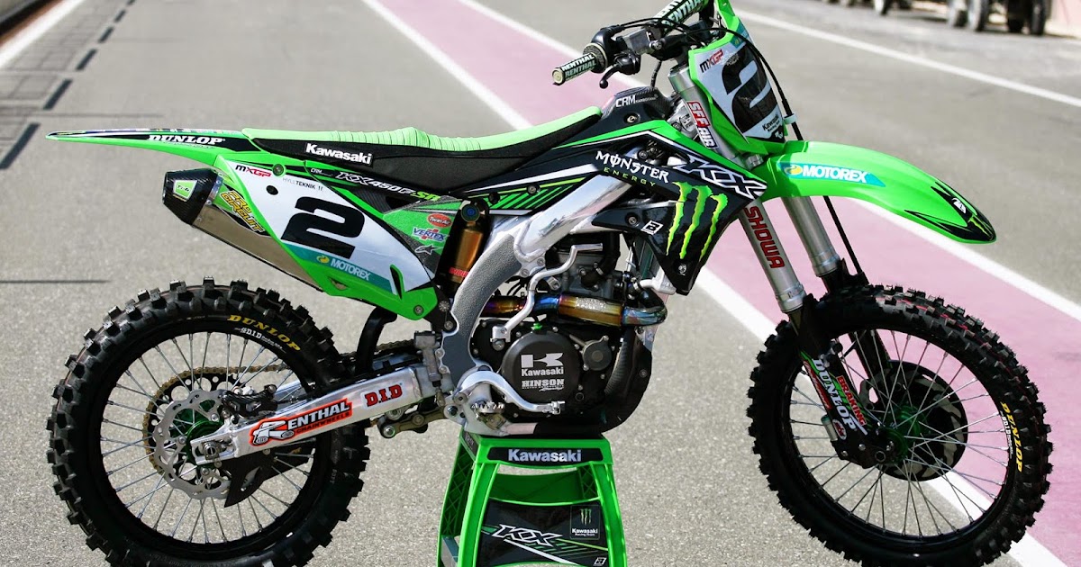 Racing Cafè Kawasaki KX450F R.Villopoto Team Monster Energy Kawasaki Racing 2015