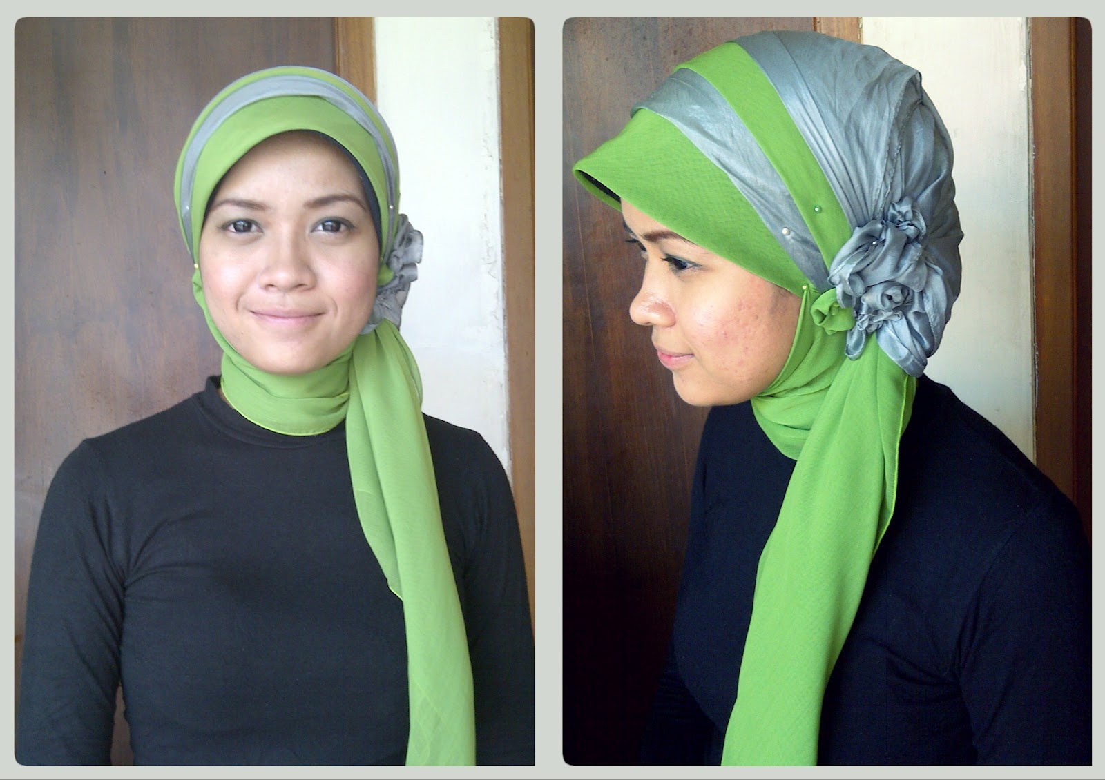 gambar tutorial hijab topi | tutorial hijab