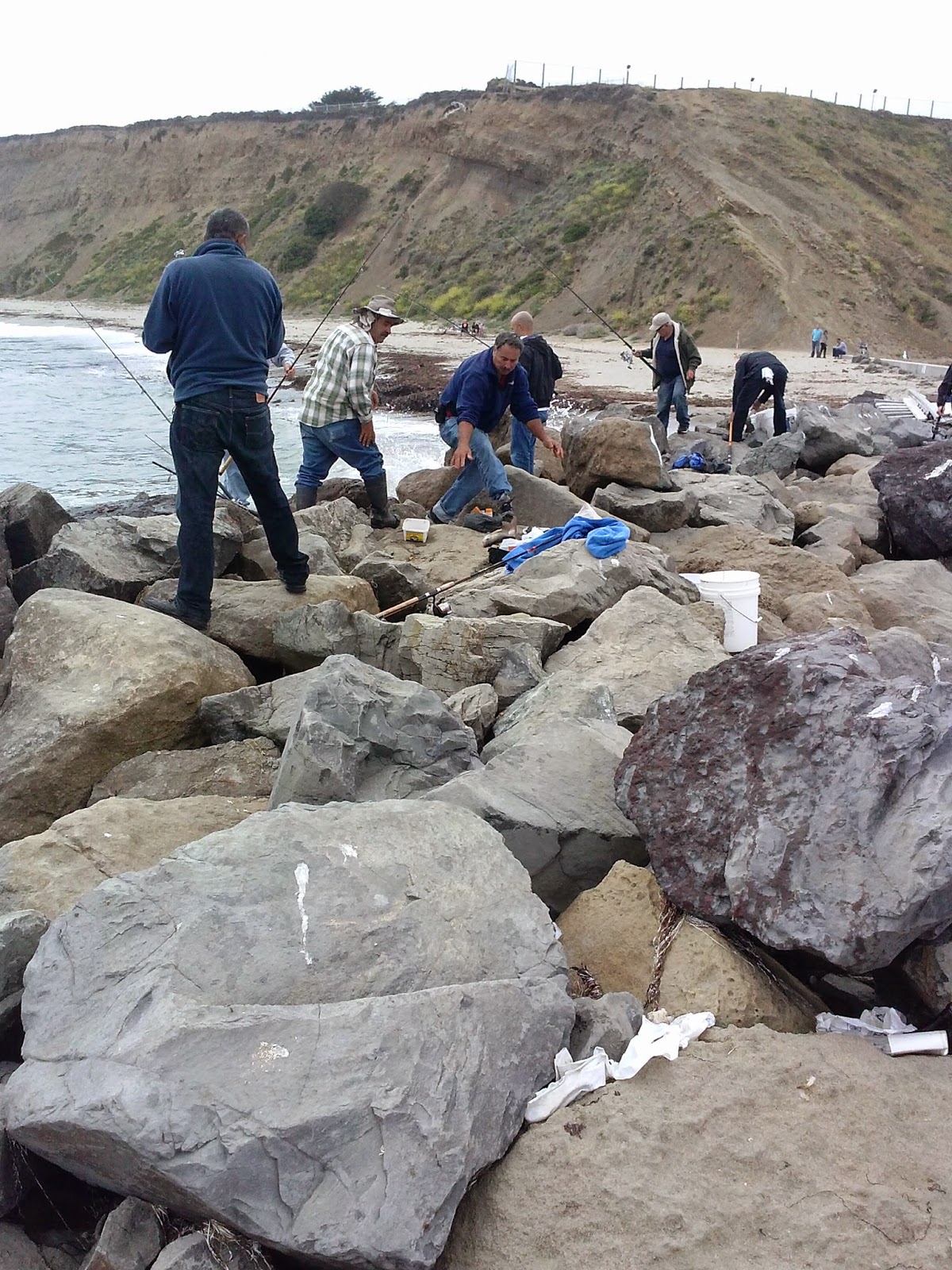 Hunting and Fishing California Pillar Point Harbor in Half moon bay