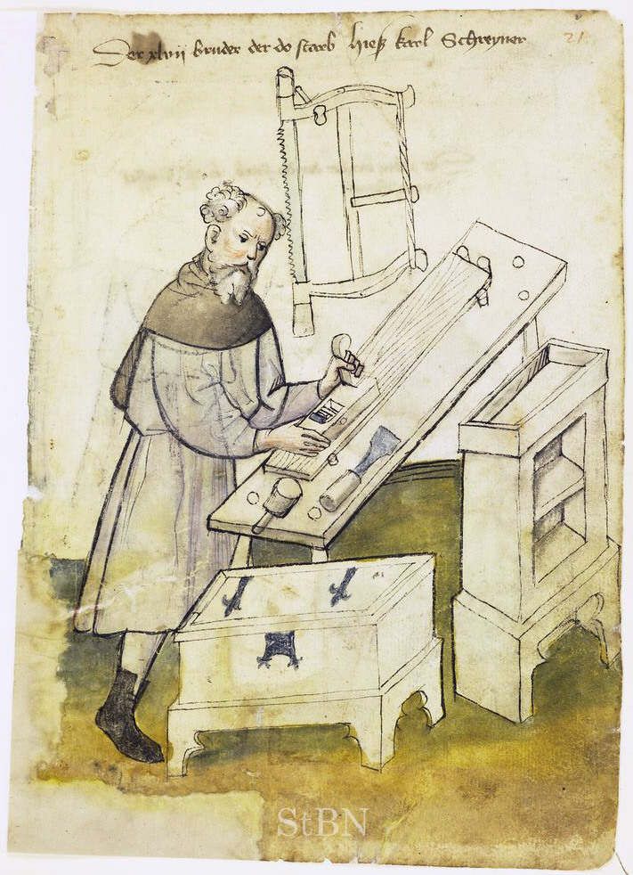 St. Thomas guild - medieval woodworking, furniture and