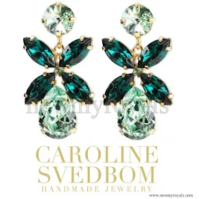 Princess Sofia style CAROLINE SVEDBOM Dione Earrings