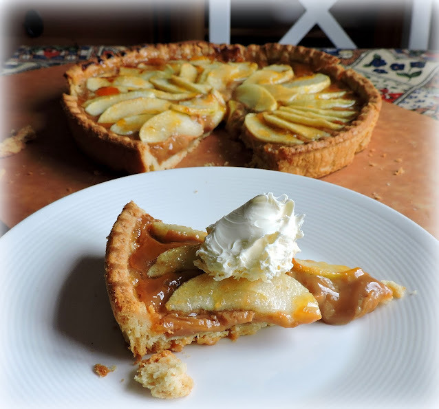 Toffee Apple Tart