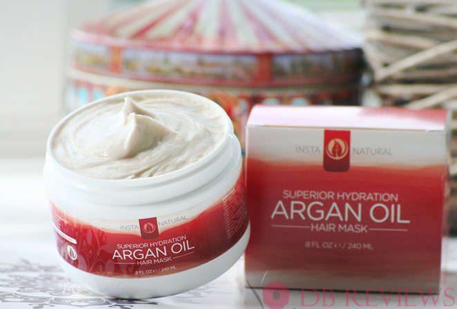 InstaNatural's Argan Oil Hair Mask and Argan Oil Hair Treatment & Elixir