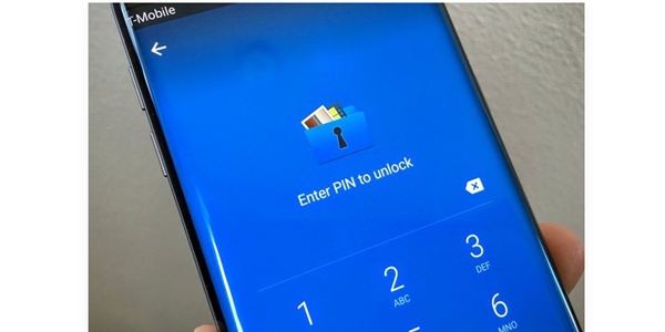 Kunci aplikasi di samsung