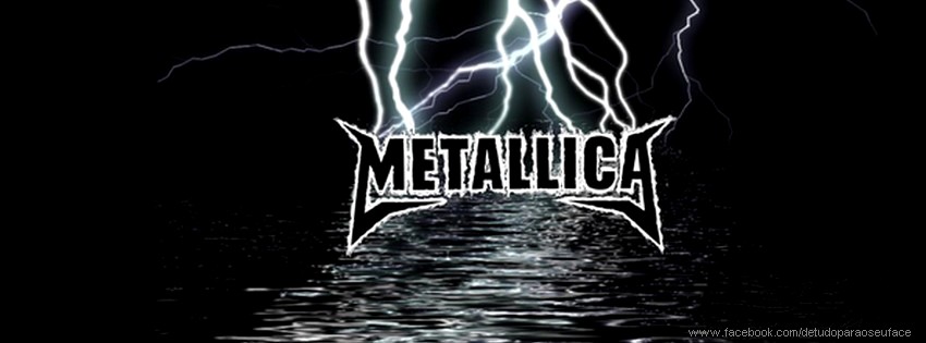 Capa Para Facebook Metallica 04 Tudo Para Facebook Capas Para