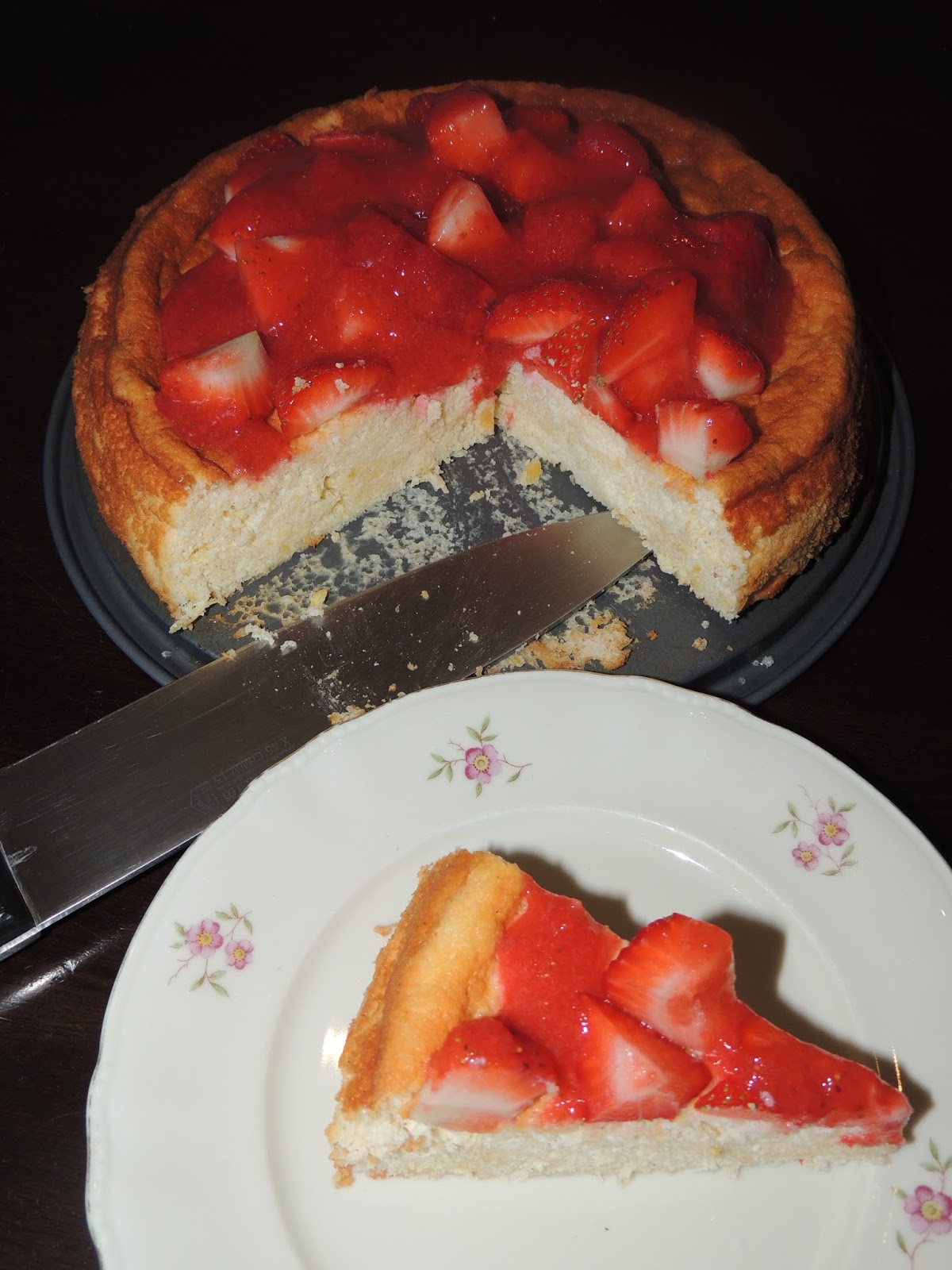 coris.kochundback.welt: Erdbeer Cheesecake