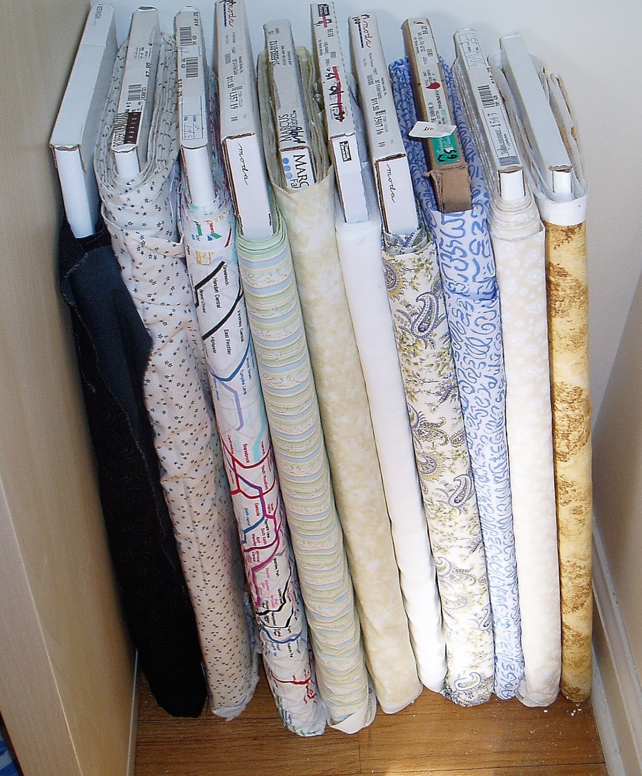 The Academic Quilter Spring Cleaning Fabric and batting