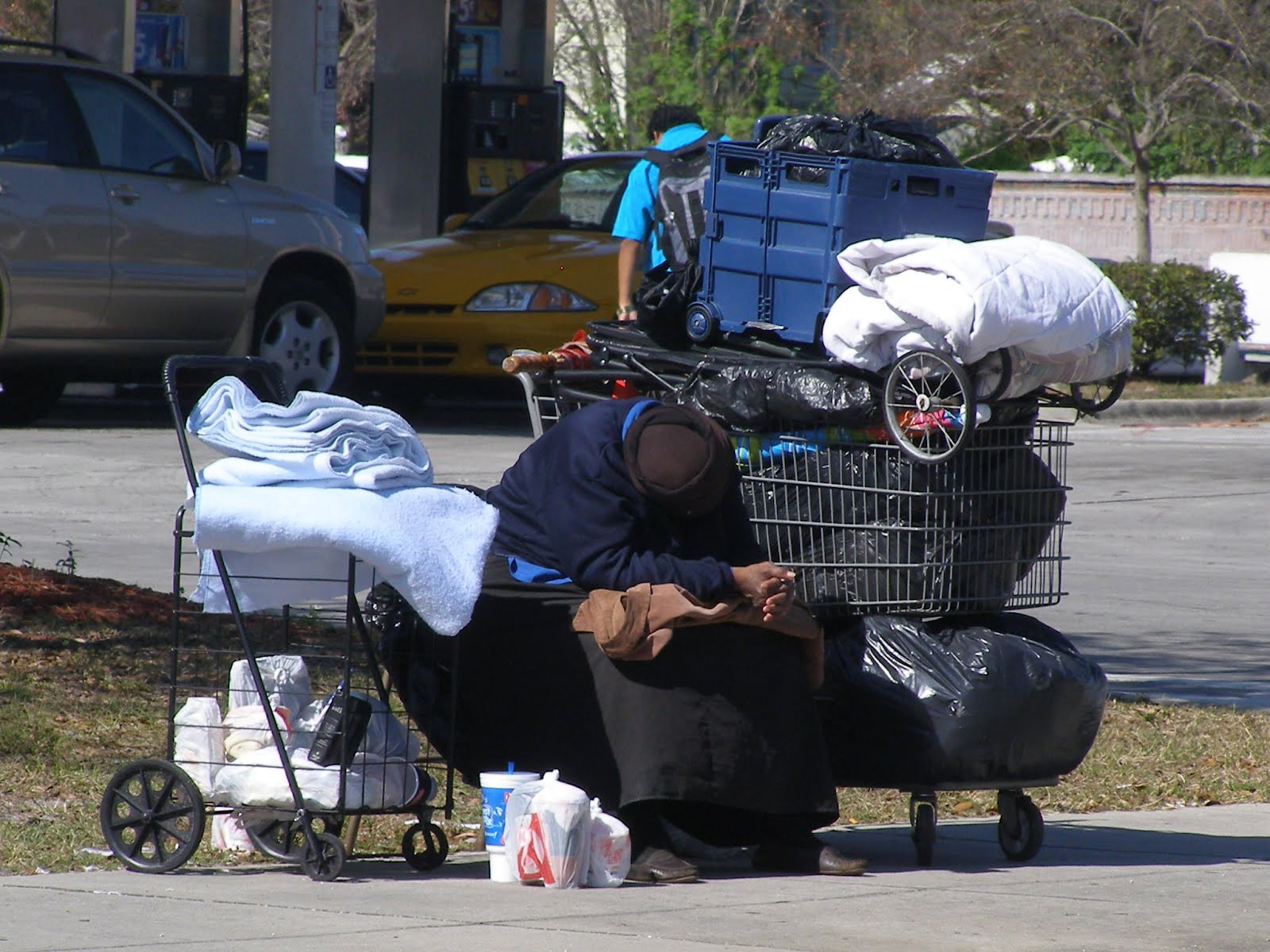 Homeless Living In Tampa