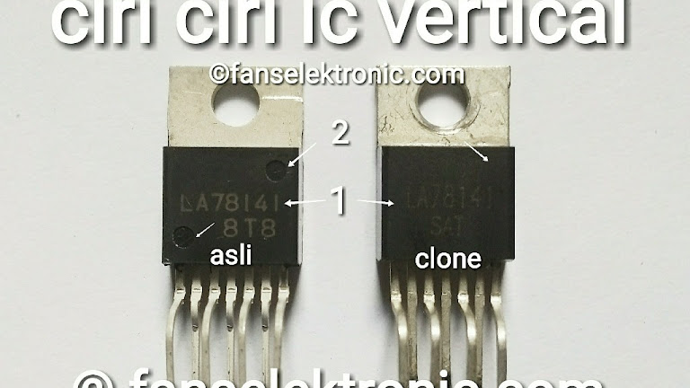 Cara Mengetahui Ciri IC Vertikal Asli Atau Palsu