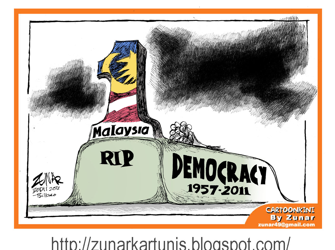 Zunar Kartunis: Selamatkan Malaysia.
