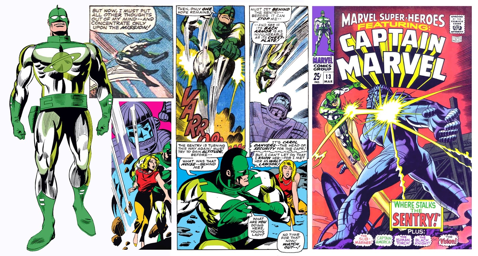 Odin's Ravens Captain Marvel '67 When Villain Turns Hero