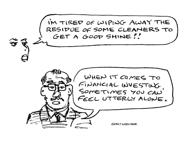 Actors on Television cartoon about tv commercials