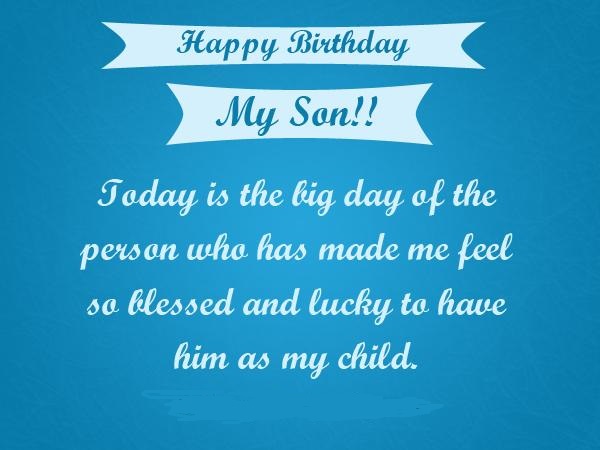 140+ Birthday Wishes for Son - Quotes, Messages, Greeting, Images