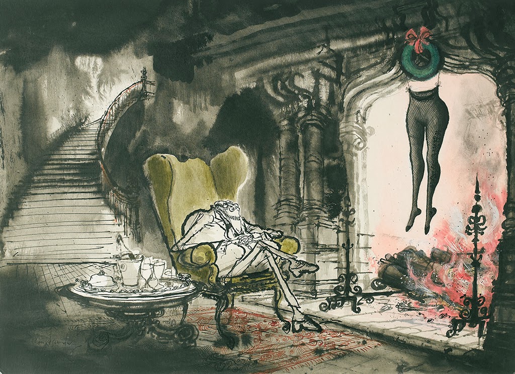 Ronald Searle Tribute: Advertising Part 2