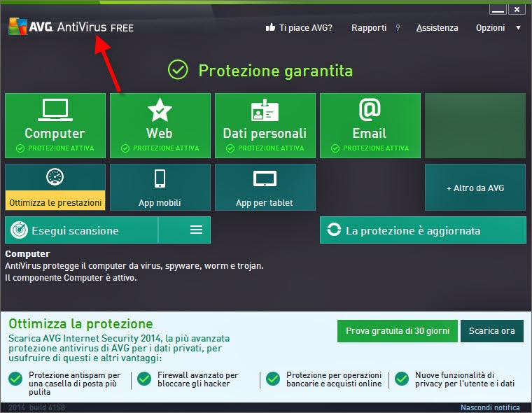 SCARICARE ANTIVIRUS AVIRA VERSIONE ITALIANO GRATIS