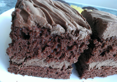 Ciasto czekoladowe z kremem