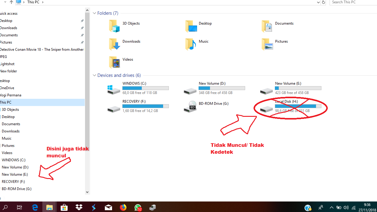 Mengatasi Kendala Flashdisk Tidak Terbaca di Laptop Windows 10