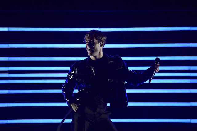 Benjamin Ingrosso en la final de Eurovisión Benjamin Ingrosso en la final de Eurovisión