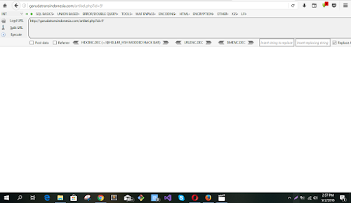 Tutorial Deface Dengan Cara SQL Injection Manual Tutorial Deface Dengan Cara SQL Injection Manual